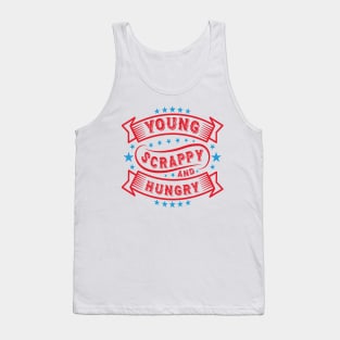 Young Scrappy and Hungry 4th of July Tank Top